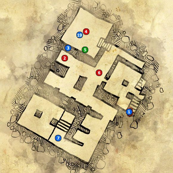 1 - M9; M10 - Jaskinia #1 i Zrujnowany szpital | Akt 1 - mapy Wiedźmin 2 - Wiedźmin 2: Zabójcy Królów - poradnik do gry