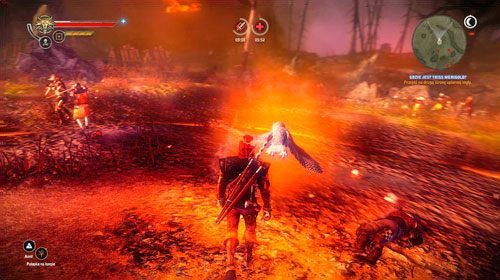 Opuść Vergen przechodząc przez zachodnią bramę (M15, 7), następnie pokieruj się w stronę Mgły - Gdzie jest Triss Merigold? (kroki 8 - 10) | Akt 2 - Iorweth - zadania główne - Wiedźmin 2: Zabójcy Królów - poradnik do gry