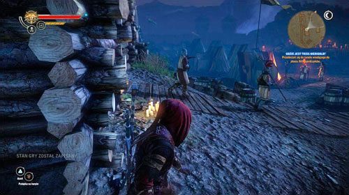 Następnie udaj się pod palisadę (M19, 5) - będziesz szedł już cały czas tuż przy niej - Gdzie jest Triss Merigold? (kroki 8 - 10) | Akt 2 - Iorweth - zadania główne - Wiedźmin 2: Zabójcy Królów - poradnik do gry