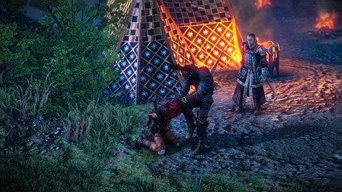 Podczas rozmowy z Henseltem doznasz widzenia z przeszłości (zadanie Powracające wspomneinia) - Gdzie jest Triss Merigold? (kroki 11 - 14) | Akt 2 - Iorweth - zadania główne - Wiedźmin 2: Zabójcy Królów - poradnik do gry