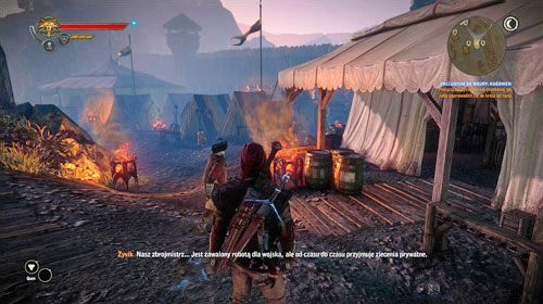 Przed bramą poznasz Zyvika, który oprowadzi Cię po mieście - Preludium do wojny- Kaedwen | Akt 2 - Roche - zadania główne w Wiedźmin 2 - Wiedźmin 2: Zabójcy Królów - poradnik do gry