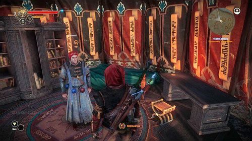 Tuż po opuszczeniu namiotu, po pierwszym spotkaniu z Henseltem, zostaniesz zaproszony przez maga do jego namiotu - Teoria spisku | Akt 2 - Roche - zadania główne w Wiedźmin 2 Zabójcy Królów - Wiedźmin 2: Zabójcy Królów - poradnik do gry