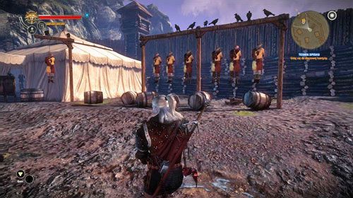 Po dotarciu do obozu ponownie będziesz musiał rozprawić się z kilkoma żołnierzami - Teoria spisku | Akt 2 - Roche - zadania główne w Wiedźmin 2 Zabójcy Królów - Wiedźmin 2: Zabójcy Królów - poradnik do gry