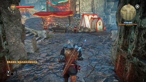 Tuż po przekroczeniu bramy przywitają Cię Cecil Burdon oraz Skalen Burdon (M27, 1) - Klątwa krwi (kroki 8 - 17) | Akt 2 - Roche - zadania główne w Wiedźmin 2 - Wiedźmin 2: Zabójcy Królów - poradnik do gry