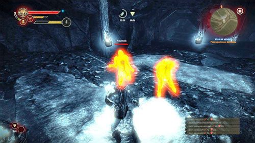 Gdy znajdziesz się wewnątrz, prócz stworów czeka Cię walka z najemnikami Detmolda, a więc będziesz musiał używać zarówno miecza stalowego jak i srebrnego - Atak na Vergen | Akt 2 - Roche - zadania główne w Wiedźmin 2 - Wiedźmin 2: Zabójcy Królów - poradnik do gry