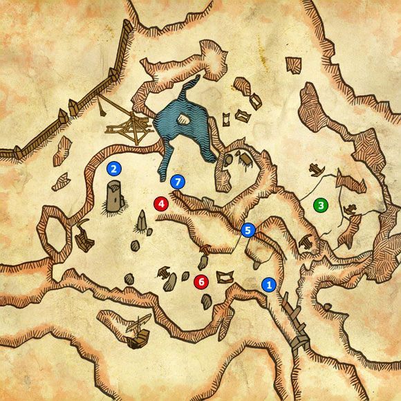 1 - M23; M24 - Dolina Pontaru i Mgła | Akt 2 - Roche - mapy Wiedźmin 2 - Wiedźmin 2: Zabójcy Królów - poradnik do gry