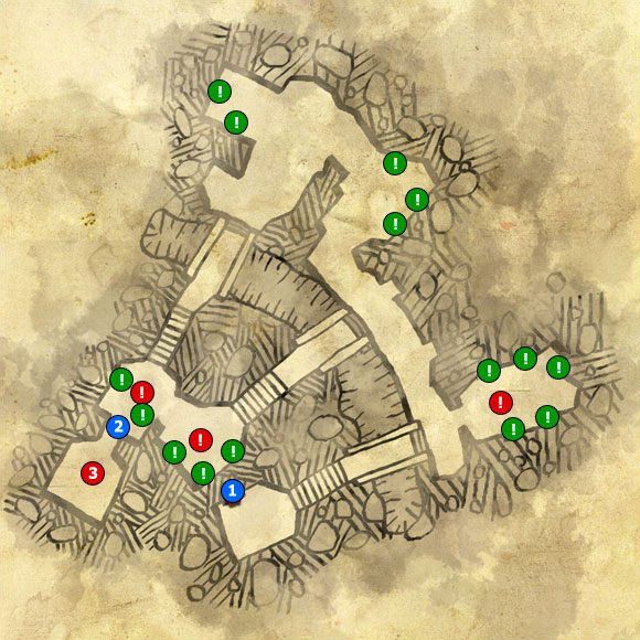 1 - M27; M28 - Vergen i Krasnoludzkie katakumby | Akt 2 - Roche - mapy Wiedźmin 2 - Wiedźmin 2: Zabójcy Królów - poradnik do gry