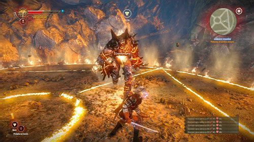 Staniesz przeciwko żywiołakowi - nie stanowi on wielkiego wyzwania, jednak musisz uważać na jego ataki szarżą - Łamacz czarów | Akt 3 - zadania główne - Iorweth | Wiedźmin 2 Zabójcy Królów - Wiedźmin 2: Zabójcy Królów - poradnik do gry