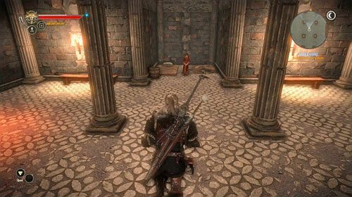 Wbiegnij do wieży (M31, 33) i od razu skręć do pomieszczenia po lewej - po prawej znajdziesz uwięzioną Anais - Kość z kości | Akt 3 - zadania główne - Roche | Wiedźmin 2 Zabójcy Królów - Wiedźmin 2: Zabójcy Królów - poradnik do gry