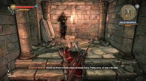 Jeśli podążyłeś ścieżką Iorwetha, będąc w lochach i wybierając pomoc Triss, weźmiesz ambasadora za zakładnika - Gdzie jest Triss Merigold? | Akt 3 - zadania główne - wspólne | Wiedźmin 2 - Wiedźmin 2: Zabójcy Królów - poradnik do gry