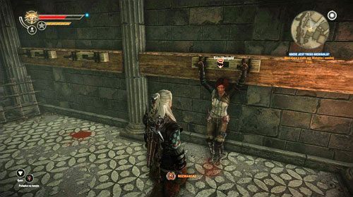 Gdy go pokonasz zabierz z jego ciała klucz do obozu Nilfgaardu oraz klucz do więzienia Triss - Gdzie jest Triss Merigold? | Akt 3 - zadania główne - wspólne | Wiedźmin 2 - Wiedźmin 2: Zabójcy Królów - poradnik do gry