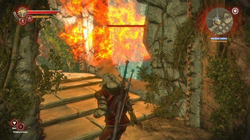 Gdy tylko przejmiesz kontrolę nad bohaterem, odwróć się i wybiegnij po schodach z amfiteatru w stronę wieży (M31, 26), gdzie znajdziesz Shealę - Wejście smoka | Akt 3 - zadania główne - wspólne | Wiedźmin 2 Zabójcy Królów - Wiedźmin 2: Zabójcy Królów - poradnik do gry