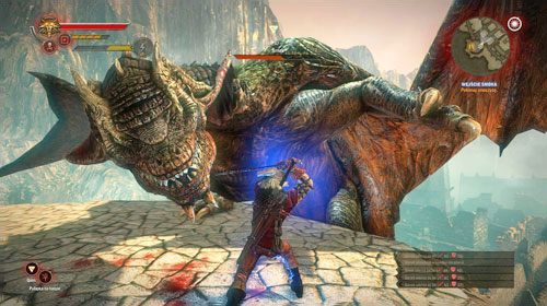 Walka jest bardzo podobna - musisz atakować bok głowy, by zadać najwięcej obrażeń - Wejście smoka | Akt 3 - zadania główne - wspólne | Wiedźmin 2 Zabójcy Królów - Wiedźmin 2: Zabójcy Królów - poradnik do gry