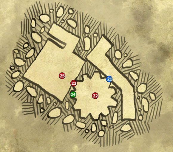 Krok 5: Wejdź do pracowni Daerhenny - Tajemnice Loc Muinne (kroki 2 - 10); Dziennik Daerhenny; Biały kruk | Akt 3 - zadania poboczne - Iorweth - Wiedźmin 2: Zabójcy Królów - poradnik do gry