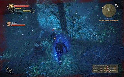 Biegnij za kobietą przechodząc przez obóz zakonu płonącej róży, aż w końcu dotrzesz do lasu - Świadek koronny | Akt 3 - zadania poboczne - Roche | Wiedźmin 2 Zabójcy Królów - Wiedźmin 2: Zabójcy Królów - poradnik do gry