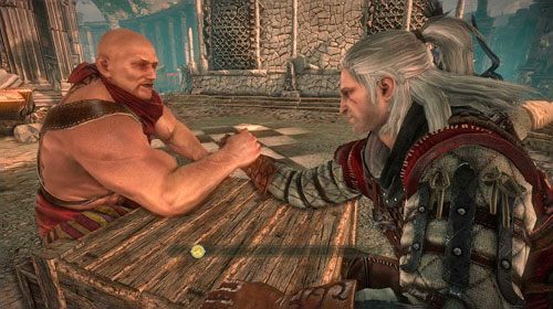 Jeśli postanowisz od razu się siłować, najprawdopodobniej przegrasz - Nie ma mocnych- Loc Muinne | Akt 3 - zadania poboczne | Wiedźmin 2 - Wiedźmin 2: Zabójcy Królów - poradnik do gry