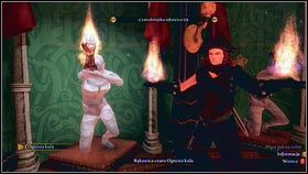 Żeby nauczyć się łączenia czarów, przenosimy się do Sanktuarium - Przywódcy i zwolennicy | Opis przejścia Fable 3 - Fable III - poradnik do gry