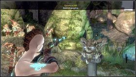 Po zebraniu wszystkich [1], porozmawiaj z Brianem, udaj się za nim do ogrodu i odpowiednim momencie strzel do gargulca [2] - Wioska Brightwall | Zadania poboczne Fable 3 - Fable III - poradnik do gry
