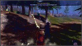 Rozmawiamy z kupcem [1], chwytamy za rękę i prowadzimy do Brightwall - Dolina Mistpeak; Dzielnica Fabryczna Bowerstone | Zadania poboczne Fable 3 - Fable III - poradnik do gry