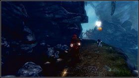 Gdy idąc z Obozu Mieszkańców w kierunku Brightwall, dojdziesz do granicy śniegu, uważnie przyglądaj się lewej stronie ścieżki - Zamek Bowerstone; Dolina Mistpeak | Srebrne Klucze Fable 3 - Fable III - poradnik do gry