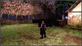 Gdy dotrzesz na placyk ze studnią, skręć w prawo [1] - Wioska Brightwall | Srebrne Klucze Fable 3 - Fable III - poradnik do gry