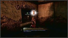 Za małym kamiennym mostkiem skręć w prawo i idź do sklepu z meblami [1] - Obóz mieszkańców; Wioska Brightwall | Książki z Brightwall Fable 3 - Fable III - poradnik do gry