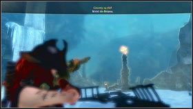 Będąc w środku biegnij cały czas prosto, uważnie przyglądając się lewej stronie ścieżki - Dolina Mistpeak | Gnomy w Fable 3 - Fable III - poradnik do gry