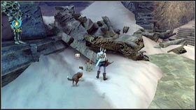 Następny jest kawałek dalej, w miejscu gdzie stoją w rzędzie cztery rzeźby [1] - Ukryta ścieżka | Kwiaty z Aurory w Fable 3 - Fable III - poradnik do gry