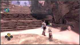 Wspinając się po kolejnych schodach, dojdziesz do rozwidlenia dróg - Ukryta ścieżka | Kwiaty z Aurory w Fable 3 - Fable III - poradnik do gry