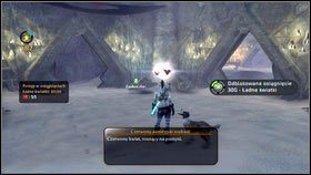 Podnieś rosnącego w centrum kwiatka, a następnie przy pomocy czaru Ognista Kula zapal wspomniane pochodnie [1] - Ukryta ścieżka | Kwiaty z Aurory w Fable 3 - Fable III - poradnik do gry