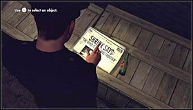 Podejdź do lewej skrzyni #1 i wciśnij przycisk A - Case 1 - Upon Reflection | Główne śledztwa w LA Noire - L.A. Noire - poradnik do gry