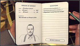 Możesz już zadać kolejne pytanie, a mianowicie Association with victim (Powiązanie z ofiarą) #1 - Case 6 - A Marriage Made in Heaven (1) | Główne śledztwa w LA Noire - L.A. Noire - poradnik do gry