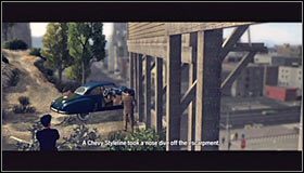 Etap ten rozpocznie się oczywiście od wprowadzenia, z którego dowiesz się o konieczności zbadania dość nietypowego wypadku samochodowego - Case 7 - A Fallen Idol (1) | Główne śledztwa w LA Noire - L.A. Noire - poradnik do gry