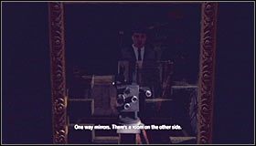 Na początek podejdź do lewego lustra #1 i wciśnij przycisk A - Case 7 - A Fallen Idol (2) | Główne śledztwa w LA Noire - L.A. Noire - poradnik do gry