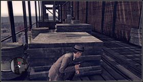 Ruszaj śladami Bishopa, korzystając ze znajdującej się tu drabinki #1 - Case 7 - A Fallen Idol (3) | Główne śledztwa w LA Noire - L.A. Noire - poradnik do gry