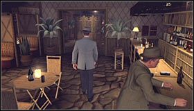 Automatycznie załączy się tu scenka z rozmowy z barmanem Garrettem Masonem #1 - Case 8 - The Red Lipstick Murder (1) | Główne śledztwa w LA Noire - L.A. Noire - poradnik do gry