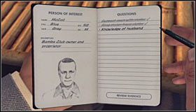 Kontynuuj przesłuchanie, zadając pytanie Ring stolen from victim (Pierścionek ukradziony ofierze) #1 - Case 8 - The Red Lipstick Murder (1) | Główne śledztwa w LA Noire - L.A. Noire - poradnik do gry