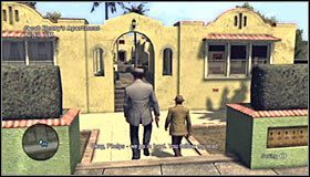 Otwórz notatnik i zaplanuj podróż do lokacji [Jacob Henrys Apartment - 1050 Huntley Drive] #1 - Case 8 - The Red Lipstick Murder (2) | Główne śledztwa w LA Noire - L.A. Noire - poradnik do gry