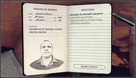 Możesz już wejść do sali przesłuchań #1 i rozpocząć przepytywanie Jacoba Henryego - Case 8 - The Red Lipstick Murder (3) | Główne śledztwa w LA Noire - L.A. Noire - poradnik do gry