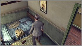 Skieruj się tu do lewego pomieszczenia #1 - Case 8 - The Red Lipstick Murder (3) | Główne śledztwa w LA Noire - L.A. Noire - poradnik do gry