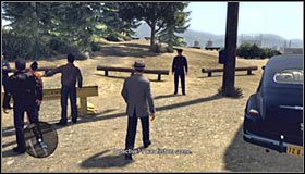 Tuż po znalezieniu się na miejscu zbrodni gra wyświetli scenkę przerywnikową, w trakcie której kapitan Donnelly będzie próbował uspokoić reporterów doszukujących się powiązania z wcześniejszą zbrodnią #1 - Case 9 - The Golden Butterfly (1) | Główne śledztwa w LA Noire - L.A. Noire - poradnik do gry