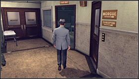 Otwórz notatnik i zaplanuj z jego pomocą podróż do lokacji [Central Morgue - 2 Macy Street] #1 - Case 9 - The Golden Butterfly (2) | Główne śledztwa w LA Noire - L.A. Noire - poradnik do gry