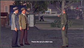 Po dotarciu na miejsce czekają Cię dwie rozmowy - Case 9 - The Golden Butterfly (2) | Główne śledztwa w LA Noire - L.A. Noire - poradnik do gry