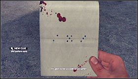 Teraz udaj się w lewo i zatrzymaj się w miejscu, w którym na ziemi zauważysz niewielki obiekt #1 - Case 10 - The Silk Stocking Murder (1) | Główne śledztwa w LA Noire - L.A. Noire - poradnik do gry