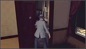 Ruszaj za swoim partnerem, docierając do schodów prowadzących na pierwsze piętro #1 - Case 10 - The Silk Stocking Murder (2) | Główne śledztwa w LA Noire - L.A. Noire - poradnik do gry
