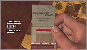 Tradycyjnie już zanim przesłuchasz mężczyznę będziesz się mógł rozejrzeć trochę po domu - Case 11 - The White Shoe Slaying (1) | Główne śledztwa w LA Noire - L.A. Noire - poradnik do gry