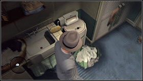 Przejdź teraz przez kuchnię, w której będą siedziały córki Larsa, wchodząc do sąsiedniego pomieszczenia #1 - Case 11 - The White Shoe Slaying (1) | Główne śledztwa w LA Noire - L.A. Noire - poradnik do gry