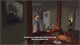 Możesz już powrócić do środka i skierować się do pokoju gościnnego - Case 11 - The White Shoe Slaying (1) | Główne śledztwa w LA Noire - L.A. Noire - poradnik do gry