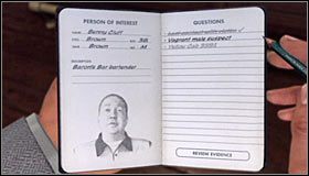 Z kartki dowiesz się, że kobietę zabrała taksówka o numerze 3591 #1 - Case 11 - The White Shoe Slaying (2) | Główne śledztwa w LA Noire - L.A. Noire - poradnik do gry