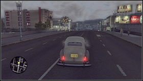 Powróć do radiowozu i zaplanuj podróż do lokacji [Hobo Camp - Grand Avenue, between Temple and Sunset] #1 - Case 11 - The White Shoe Slaying (3) | Główne śledztwa w LA Noire - L.A. Noire - poradnik do gry